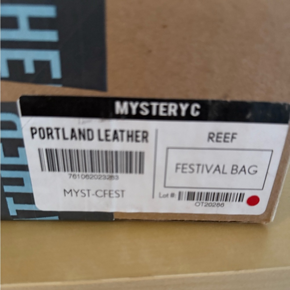 NWOT PLG Portland Leather Goods Festival - Reef 🦄